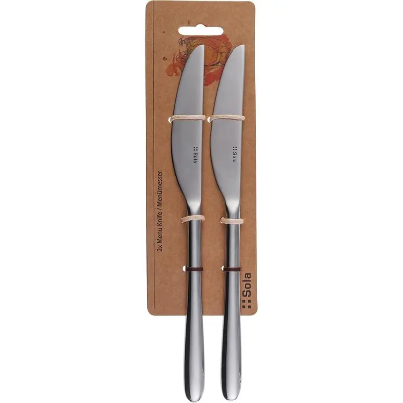 Tafelmesser 2er-Set Basic Alpha