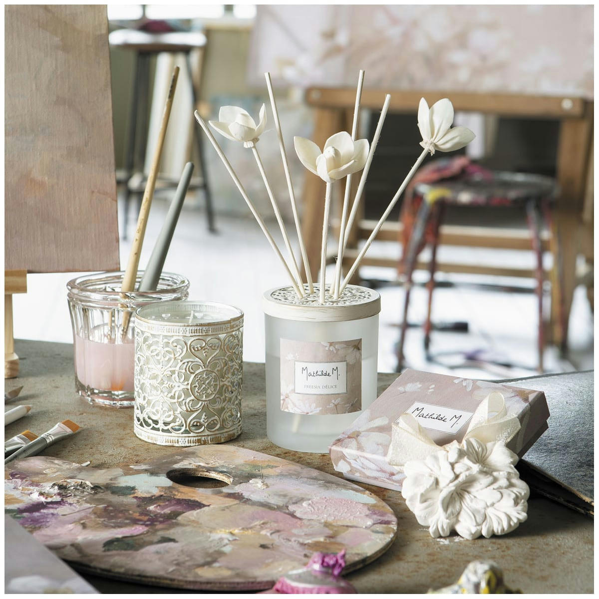 - Bougie parfumée - Freesia Délice