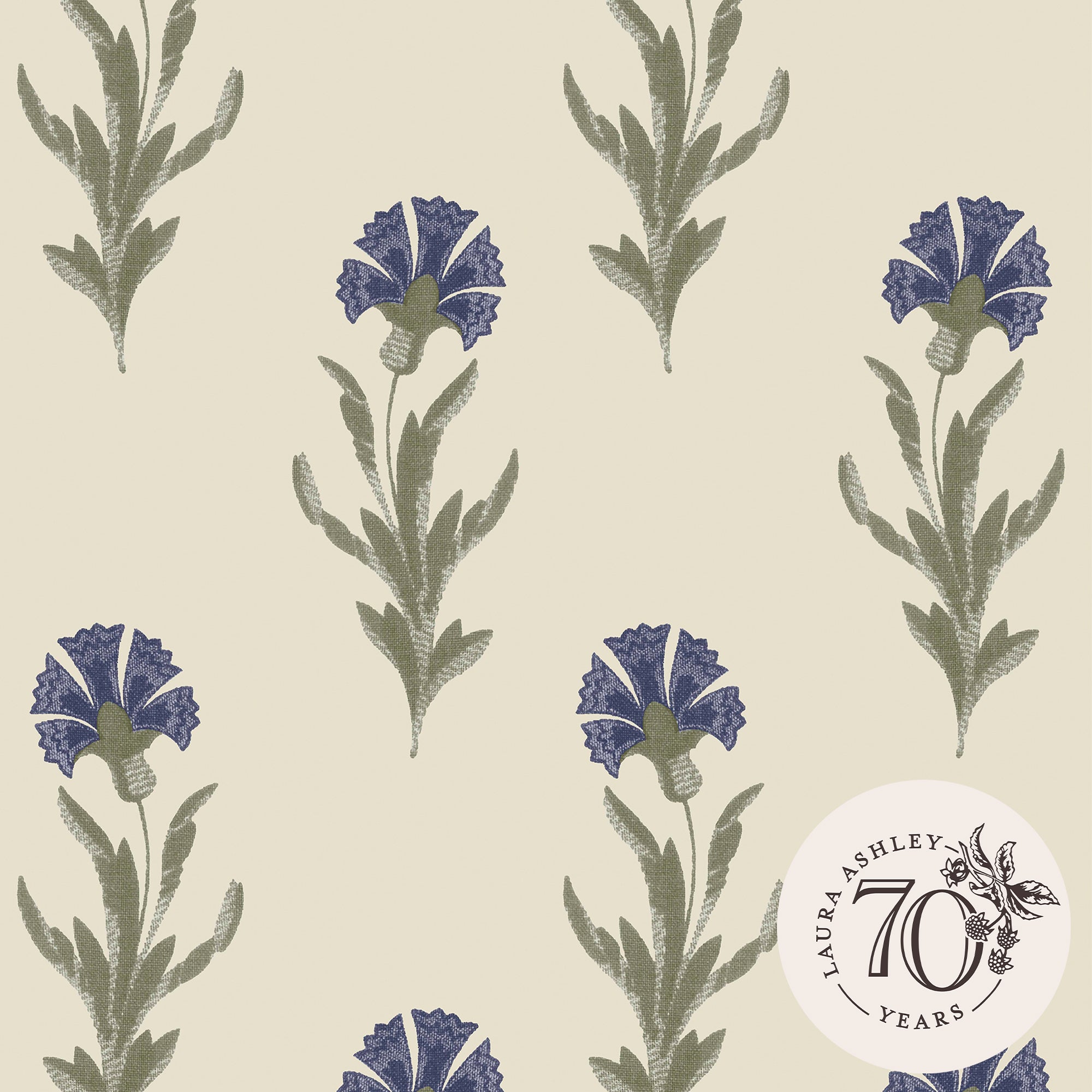 Laura Ashley Vliesbehang Dandelion Dusky Seaspray 10mx52cm