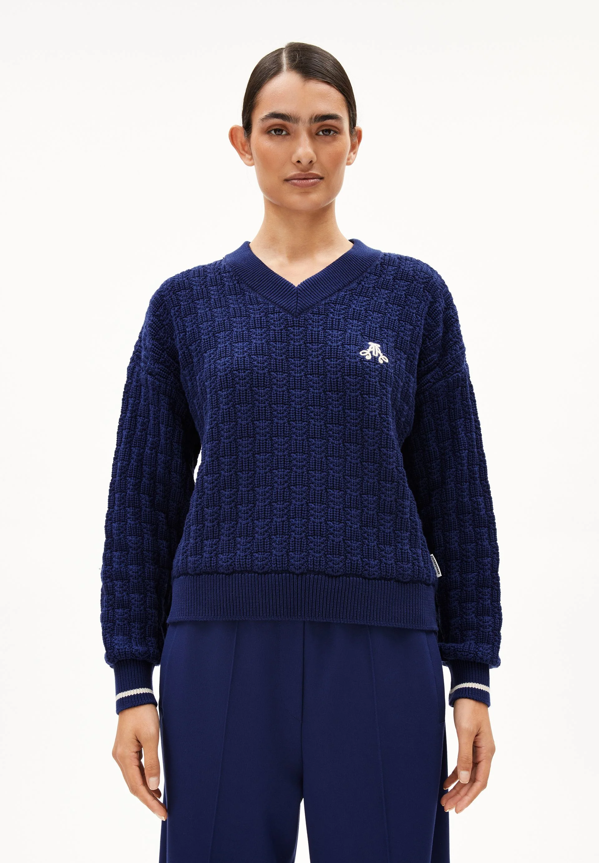 CAARLAS STRUCTURE STRICKPULLOVER