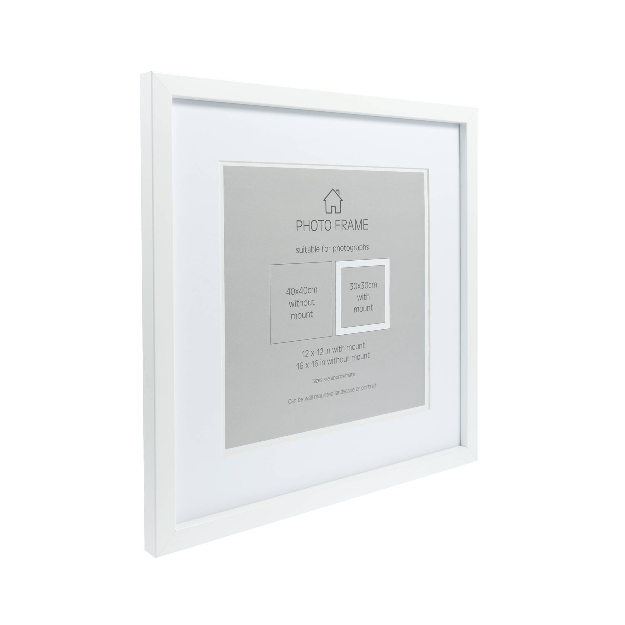 White Photo Frame 40cm x 40cm