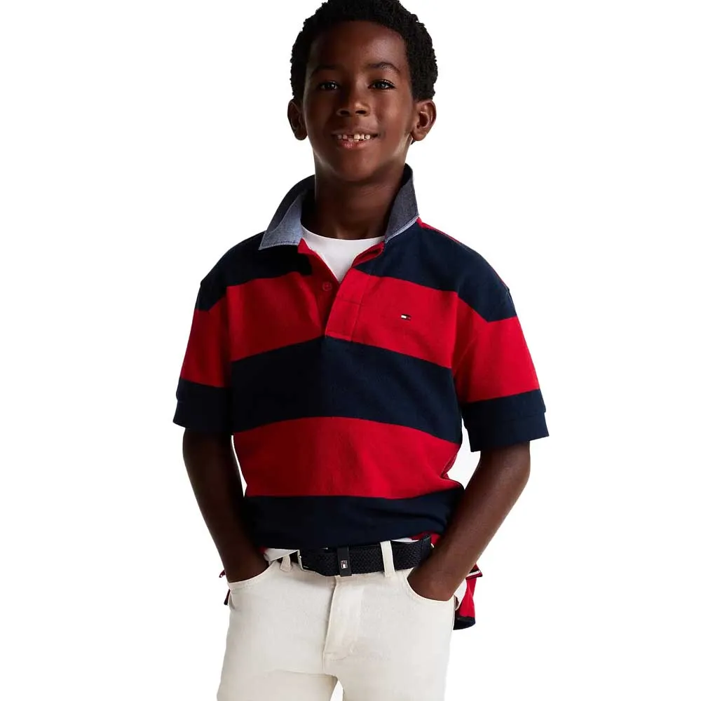 Tommy Hilfiger Bold Stripe short sleeve polo