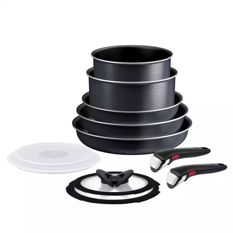 Tefal Ingenio So Light 11 Piece Aluminium Pan Set