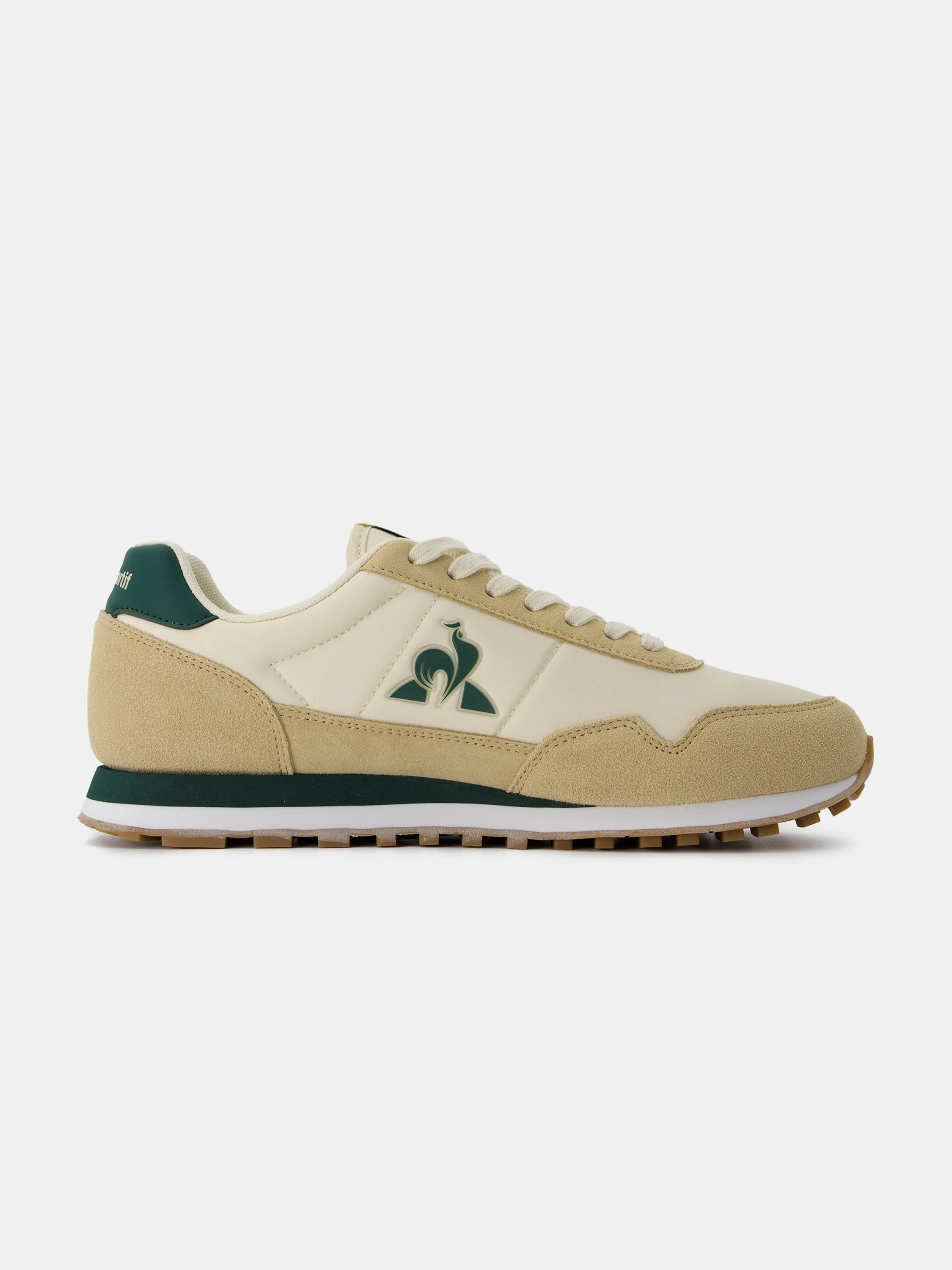 Sneakers retro-running en textile et suede Astra