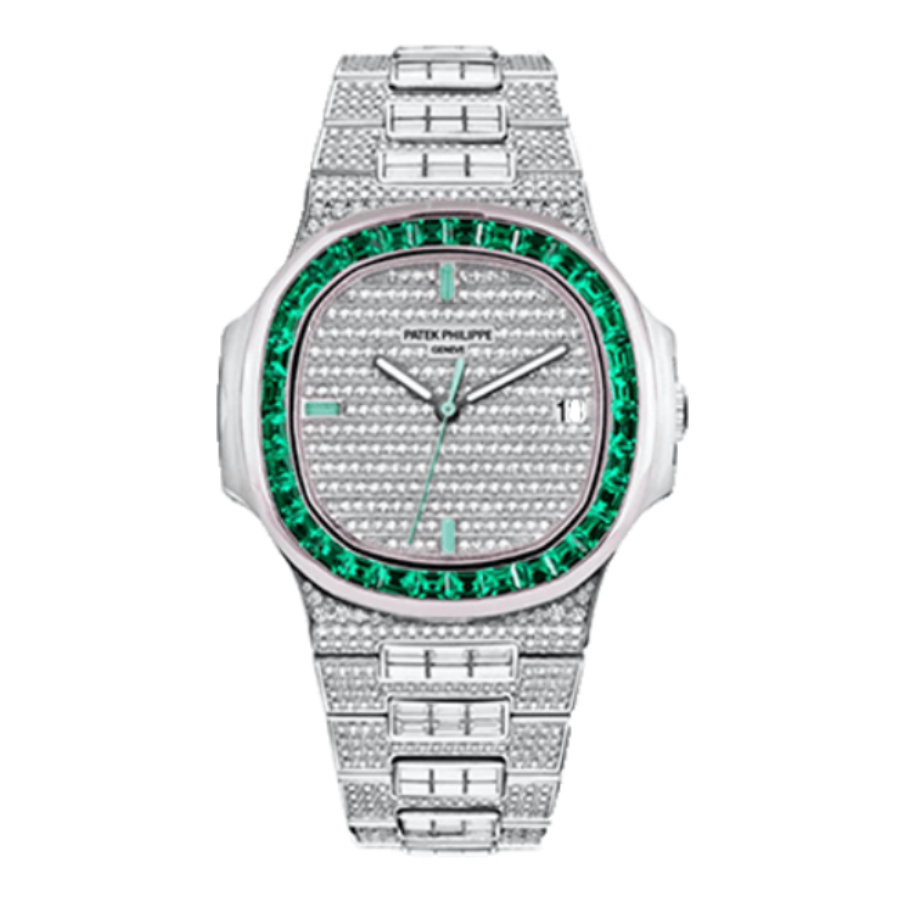 Patek Philippe Nautilus 5711/1300A “Emerald Bezel” Premium Duplicate