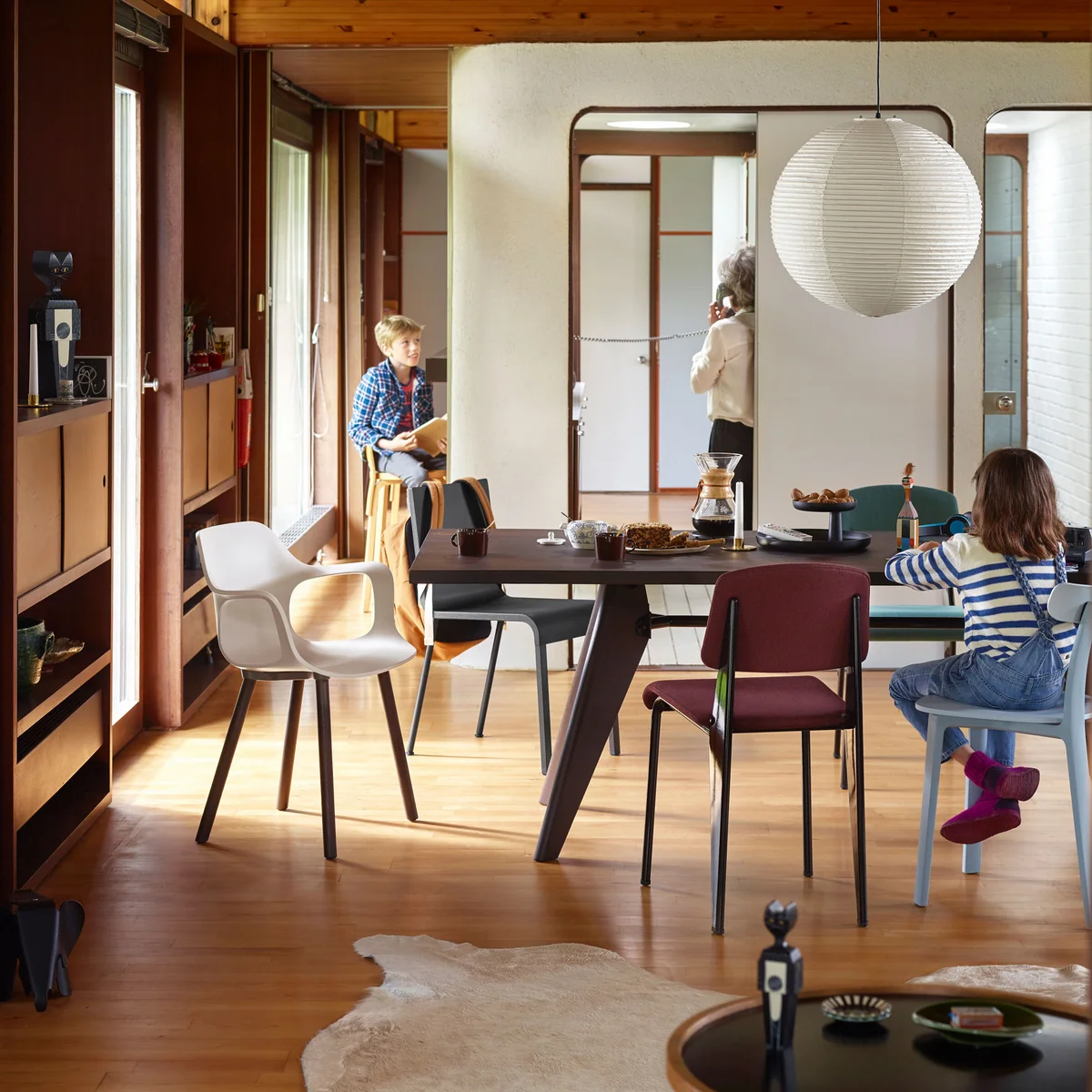 Vitra - Akari A Pendelleuchte rund
