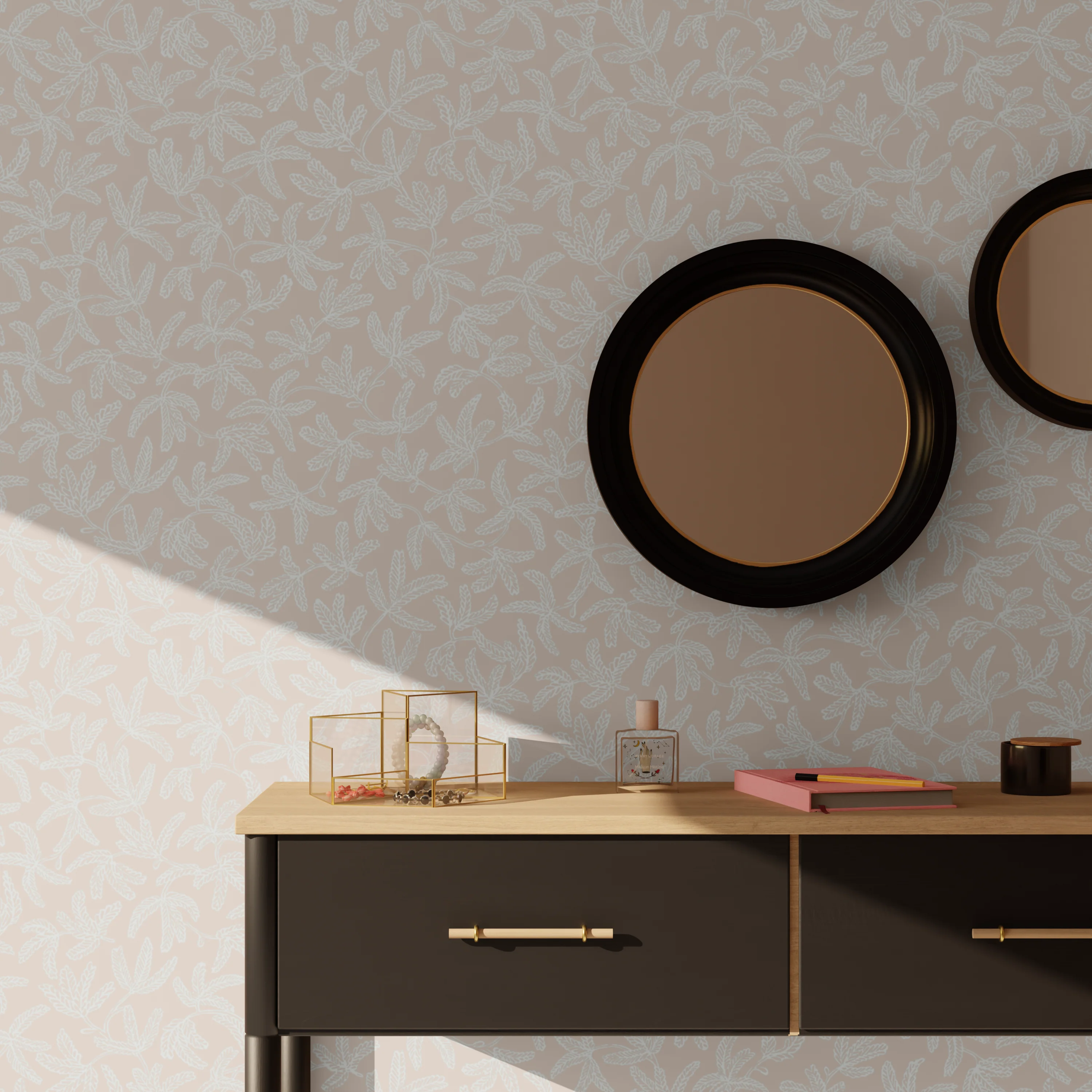 Caselio Papier peint intissé COCOON coloris sable beige