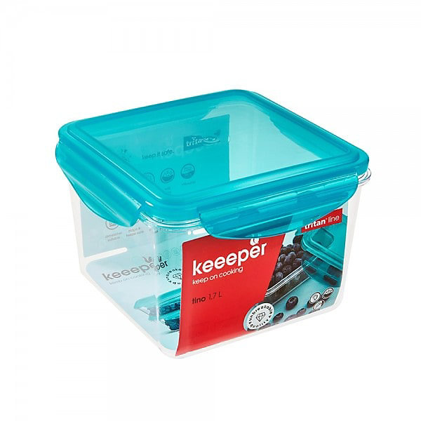Boîte alimentaire Carrée Incassable 1,7 litres