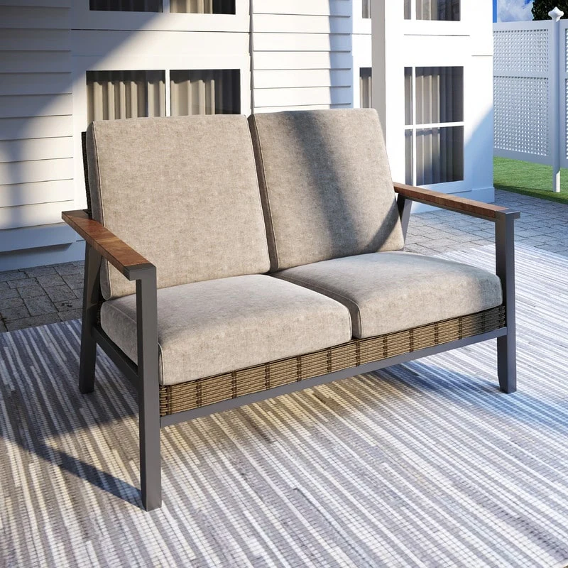 Patio Festival Outdoor Thermal Transfer Collection Loveseat