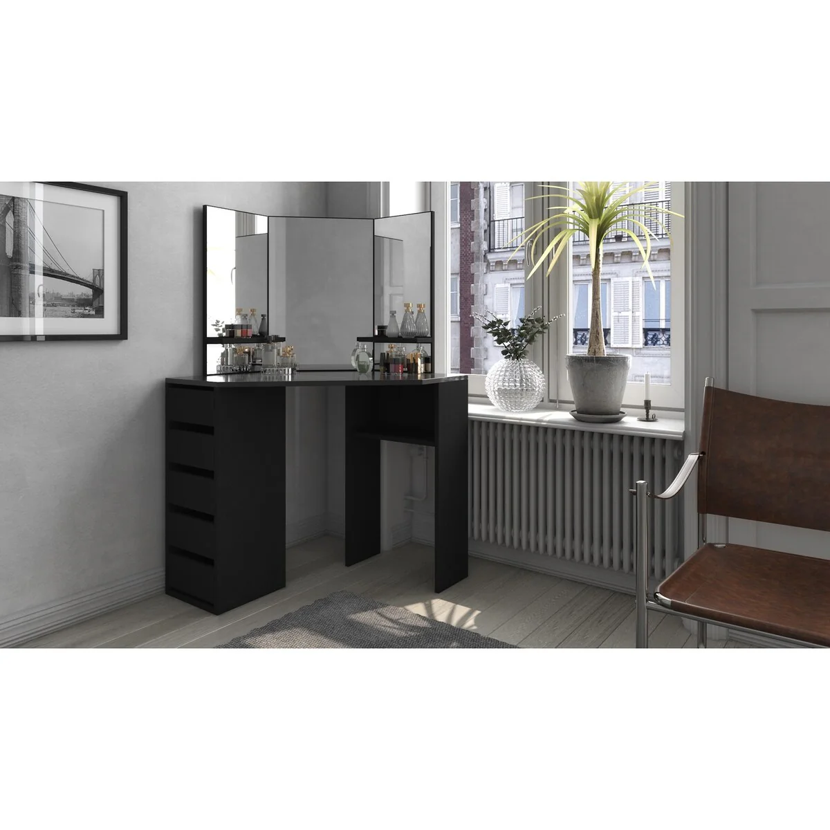 Merci Corner Makeup Vanity