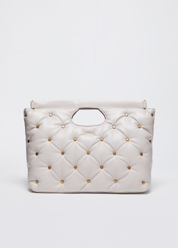 Borsa grande con borchie