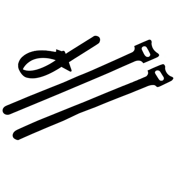 Klettband, Kunststoff, 5 Stück