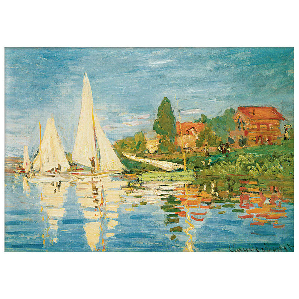 - Tableau - Régates à Argenteuil Claude Monet 60x80cm