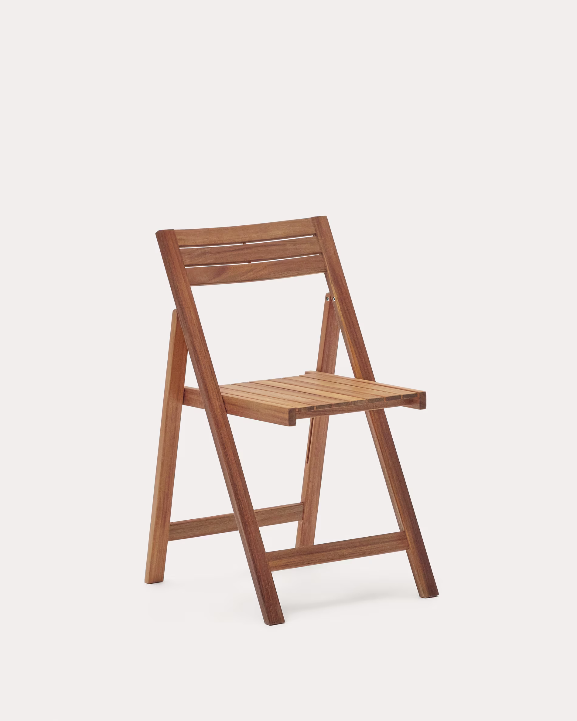 Silla plegable de exterior Sadirar de madera maciza de acacia
