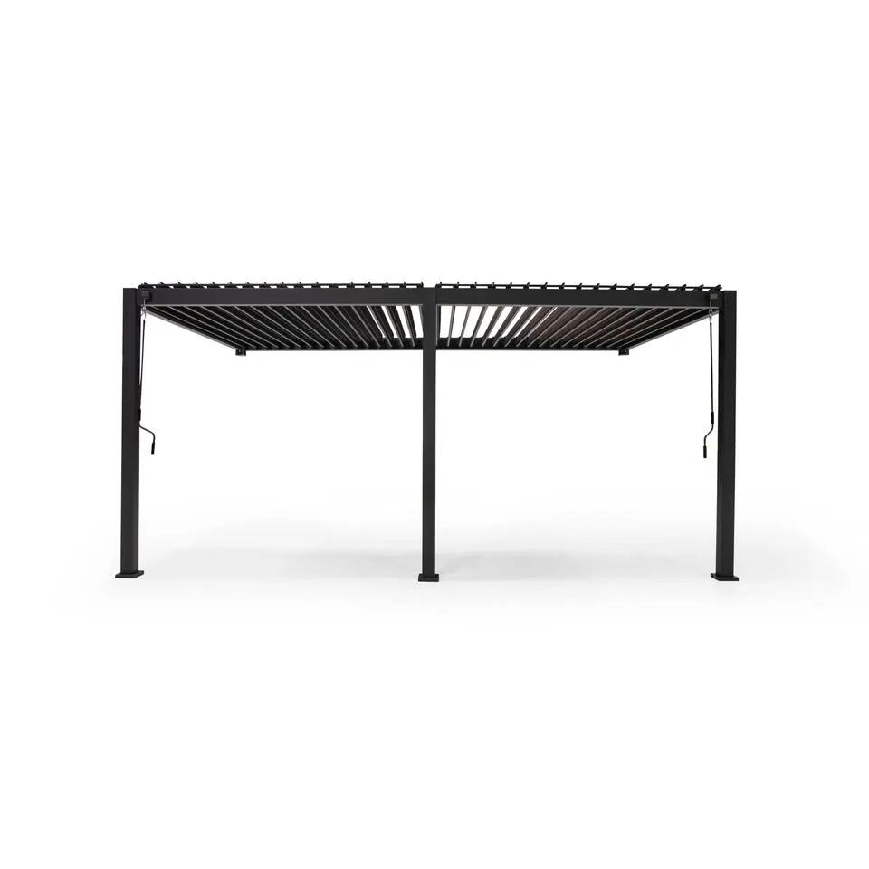 Mirador Deluxe overkapping muur 300 x 530 cm antraciet