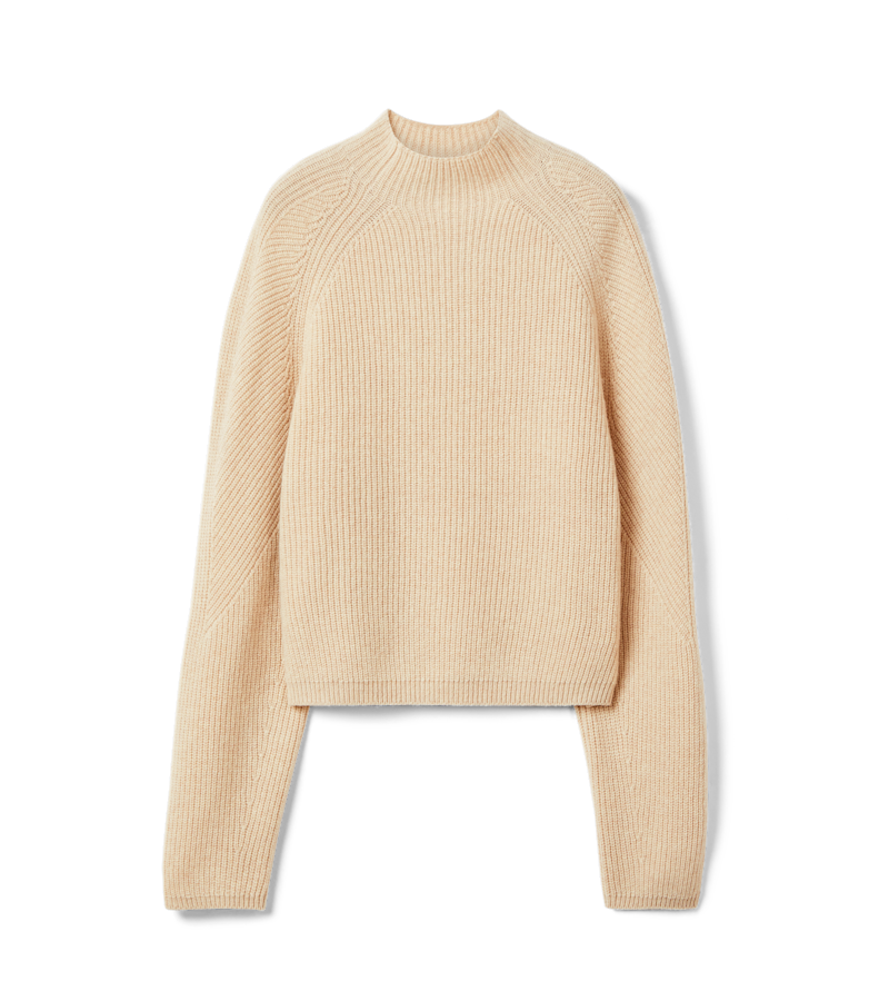 Trail turtleneck merino knit