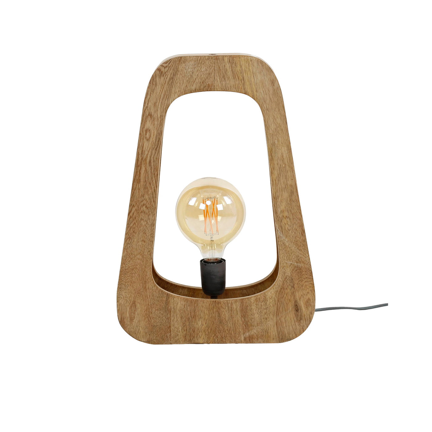 Giga Meubel Tafellamp Bray - Mangohout Naturel - 1-Lichts - 35x11x50cm
