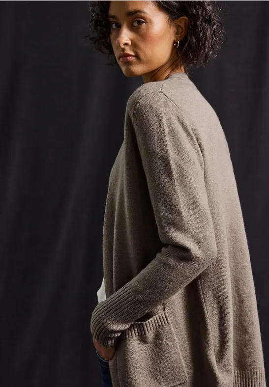 Offener Cardigan