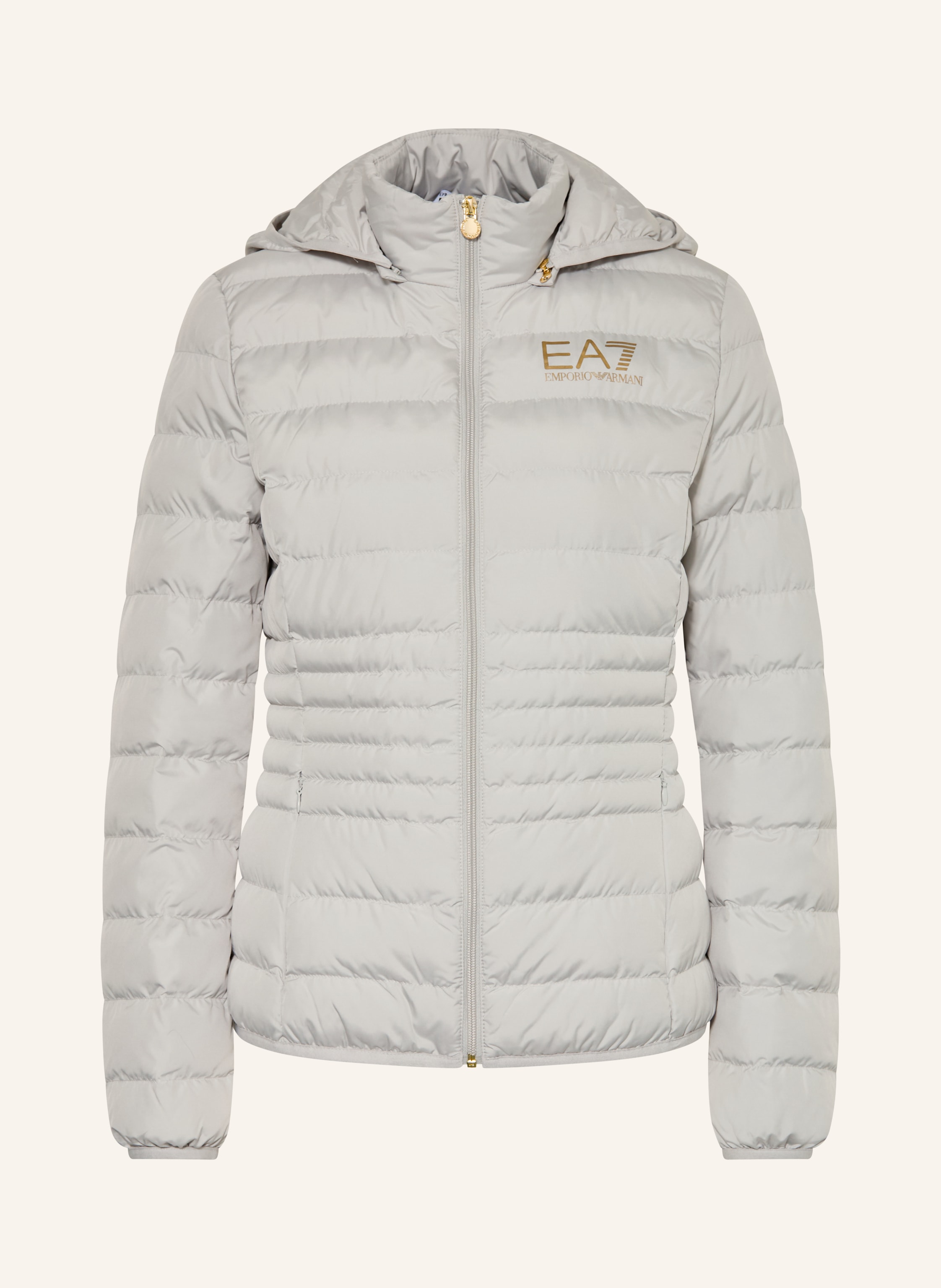 EA7 EMPORIO ARMANI Steppjacke mit abnehmbarer Kapuze
