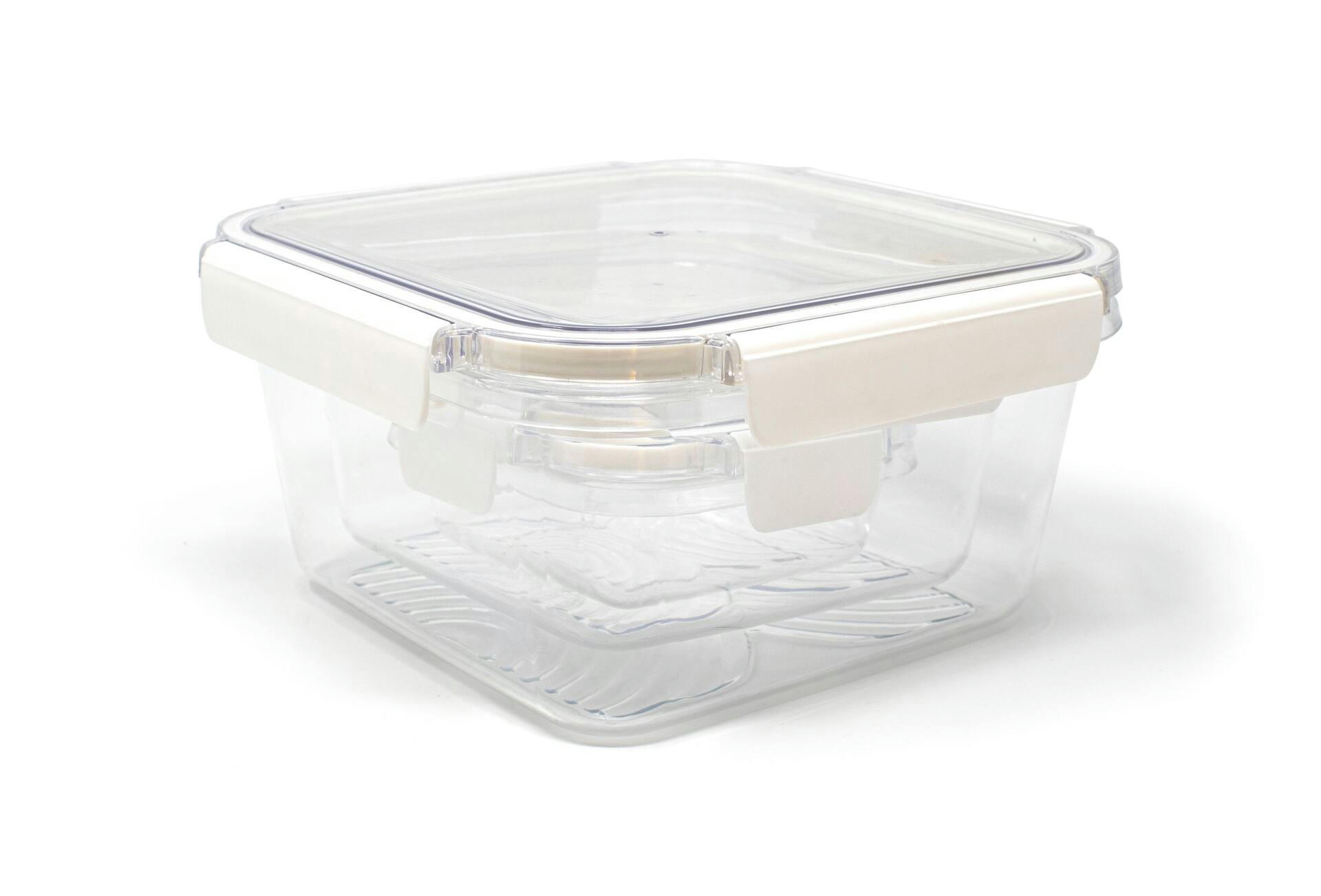 Vida by Paderno Plastic Food Storage Container Set with Airtight Seal, 6-pc