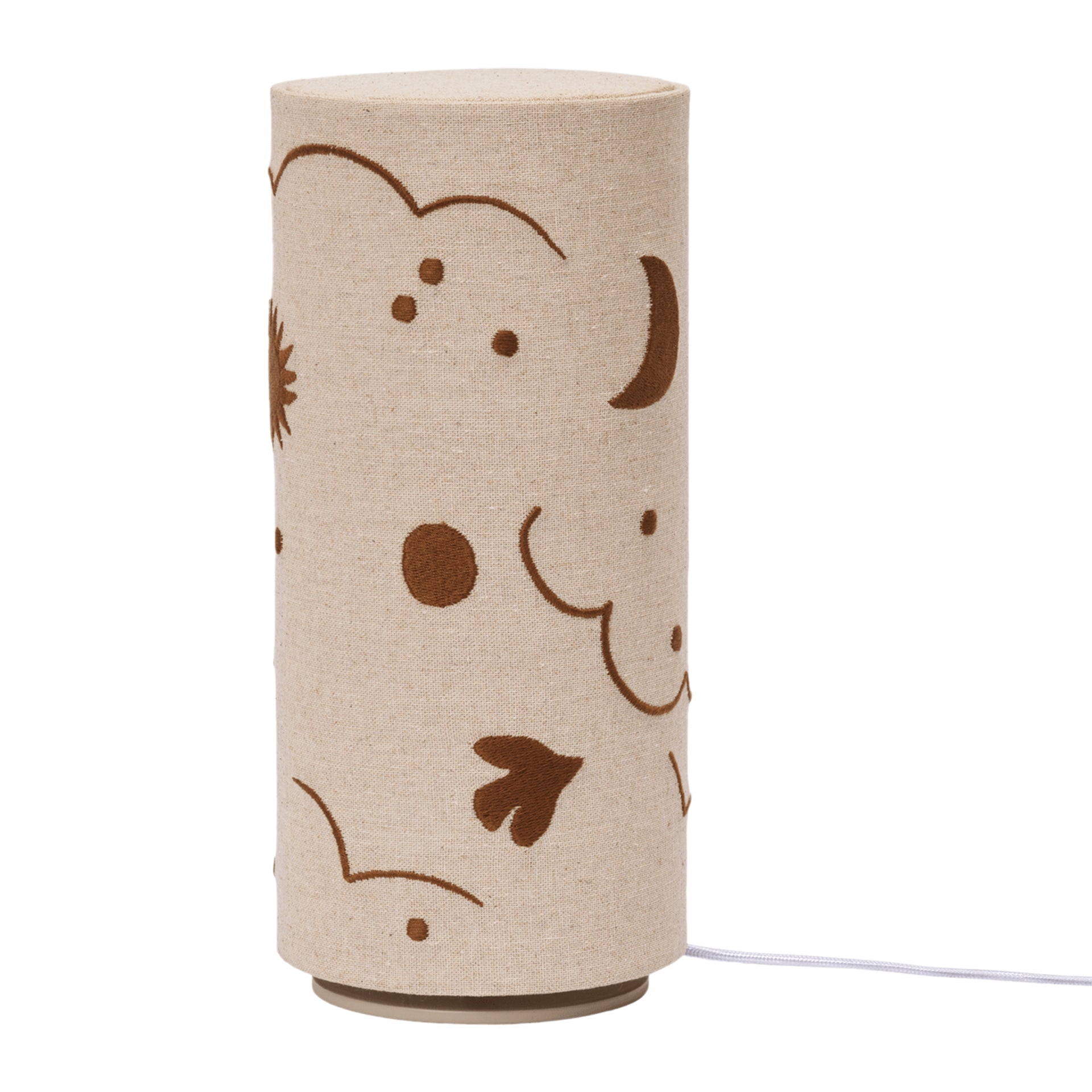 Ferm Living Skye Tafellamp - Natural / Bronze