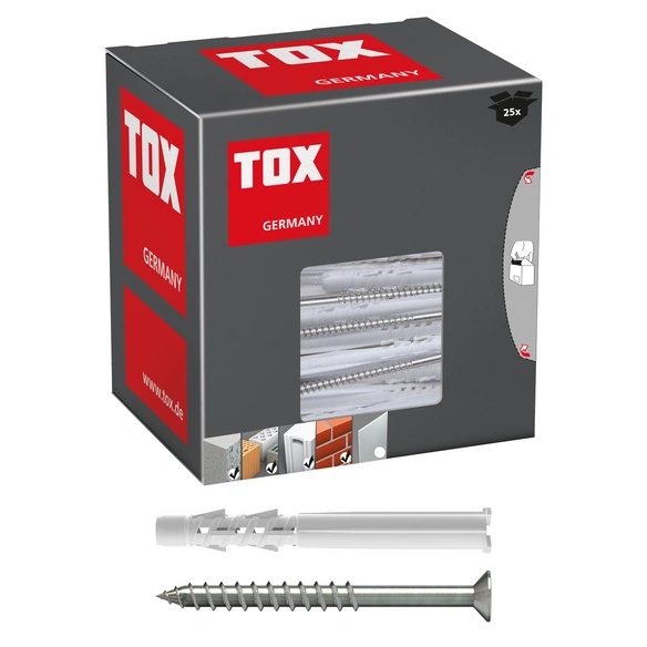 Rahmendübel »XL«, Polyethylen (PE), 25 Stück, ØxL: 10 x 100 mm