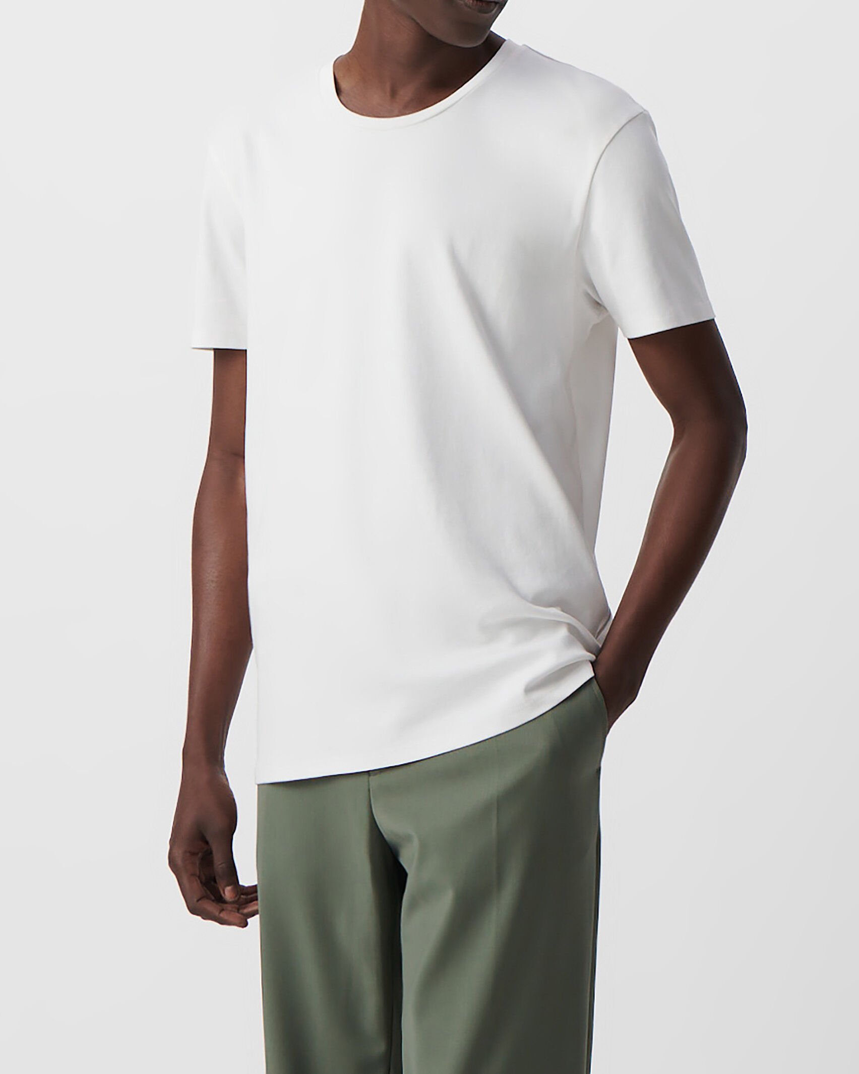 T-shirt blanc ABSOLUTE DRY Homme