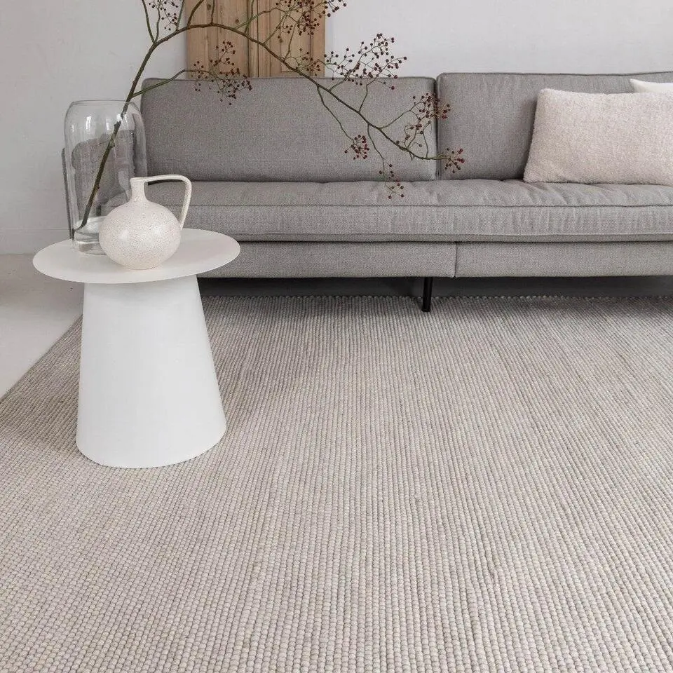 Interieur05 Wollen Vloerkleed Ivoor wit Vik - 230 x 160 cm