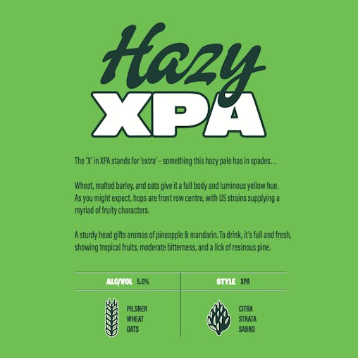 Pirate Life Hazy XPA, Pale Ale Beer, Full & Fresh Beer, Fruity Characters, 355mL (Case of 16 Cans)