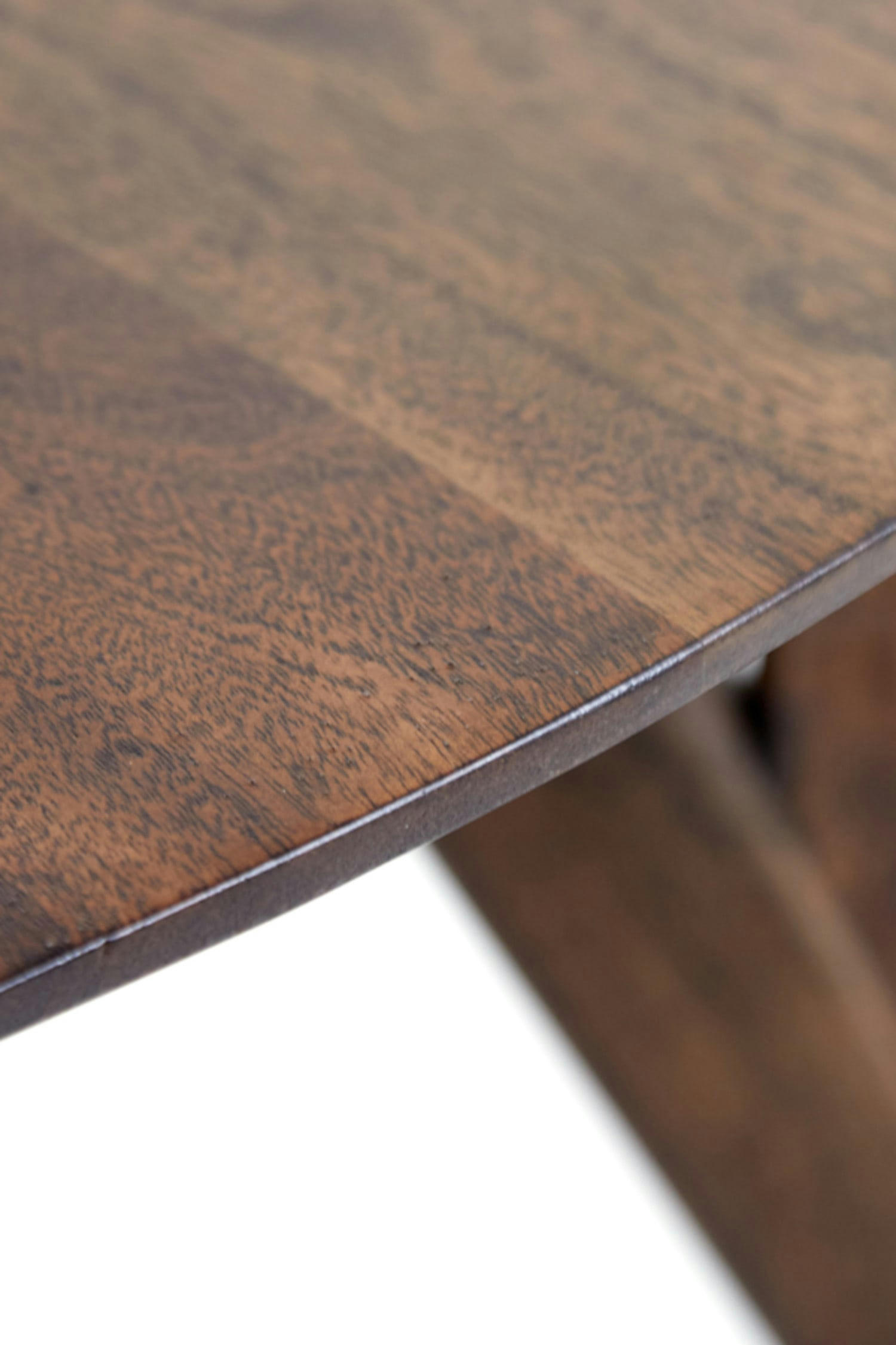 QUENZA - Table d'appoint brun bois 44x44x36cm