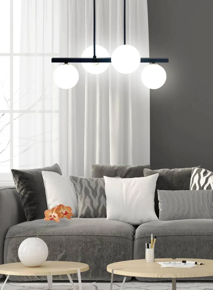 Hanglamp Kama 4-lichts