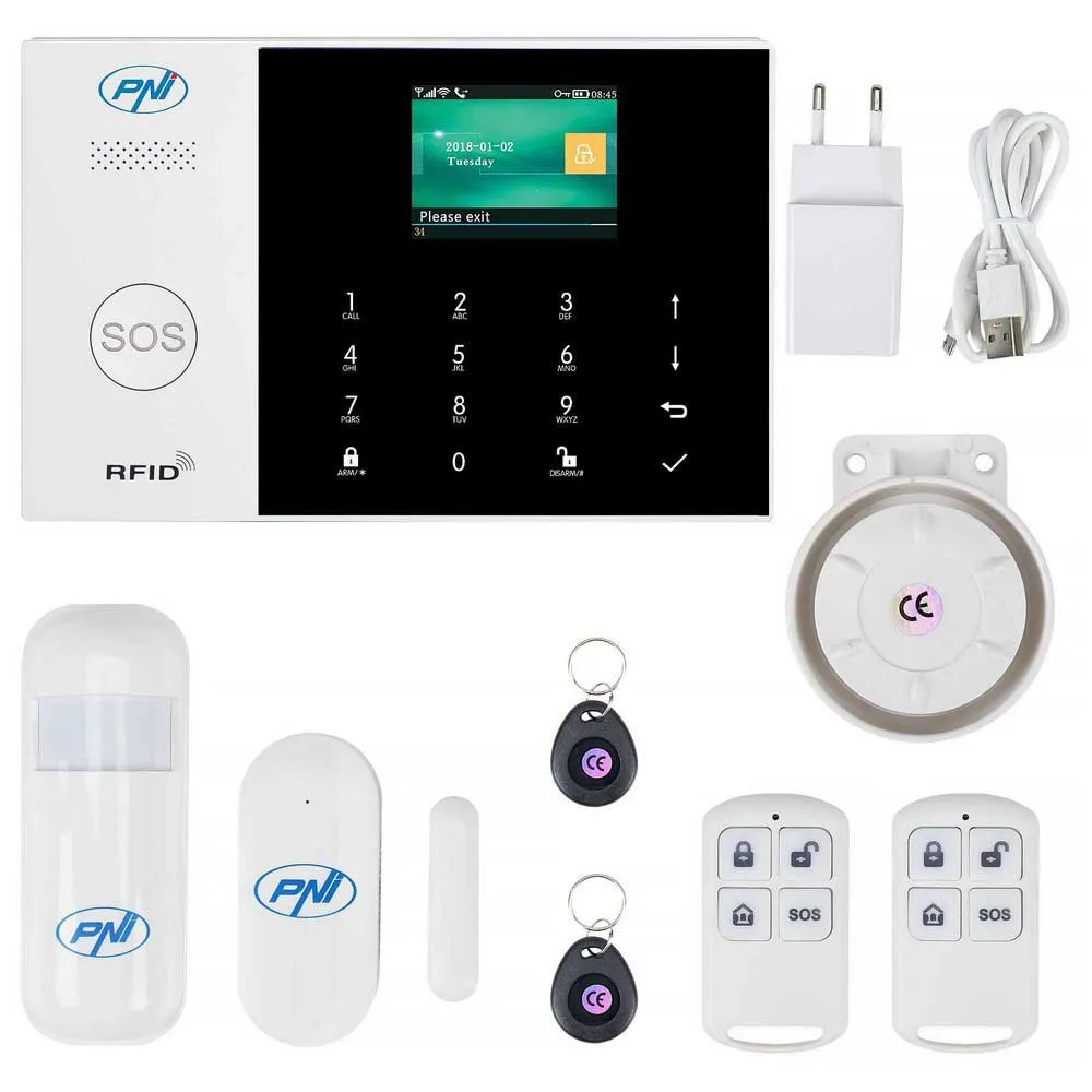 PNI HS600 WIFI GSM Wireless Alarm System 4G