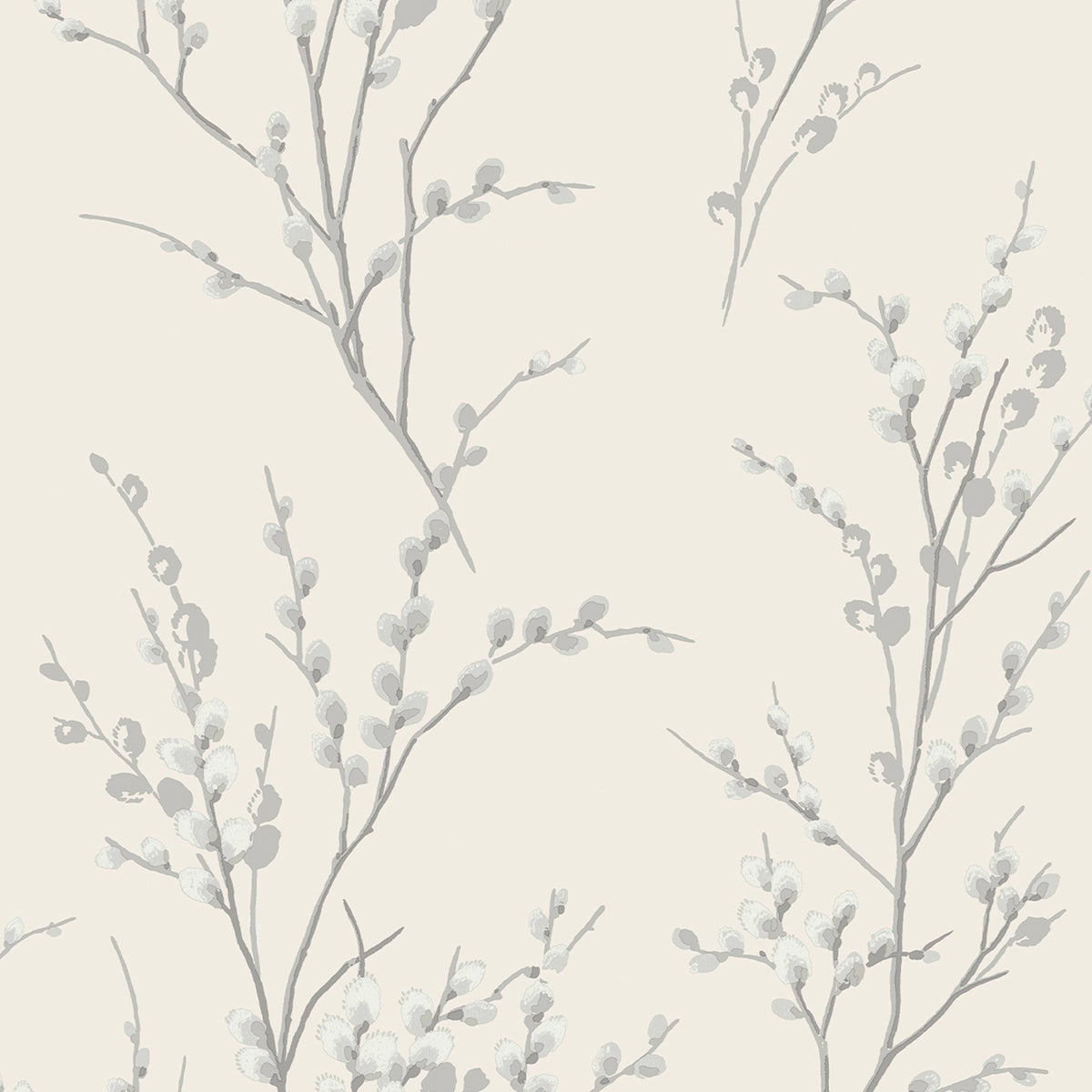 Laura Ashley Vliesbehang - Boswilg Steel - 10mx52cm
