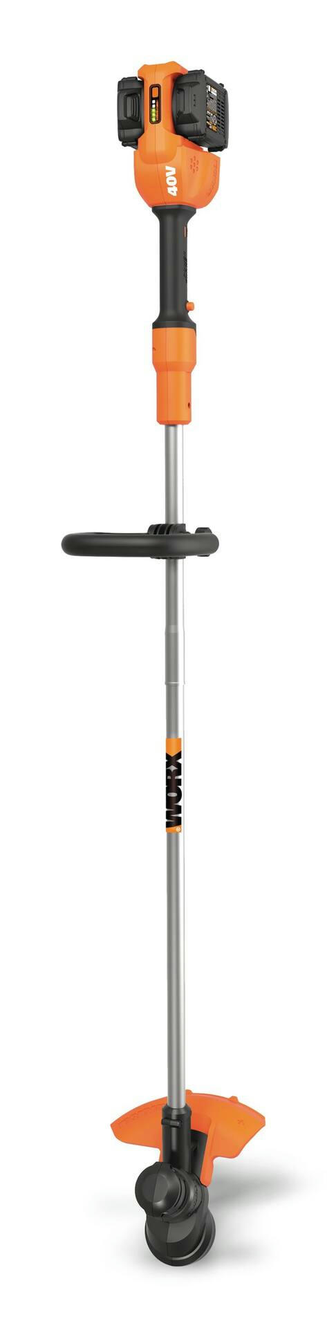 WORX WG183 40V Power Share™ Cordless String Grass Trimmer Battery & Charger Included, 13-in