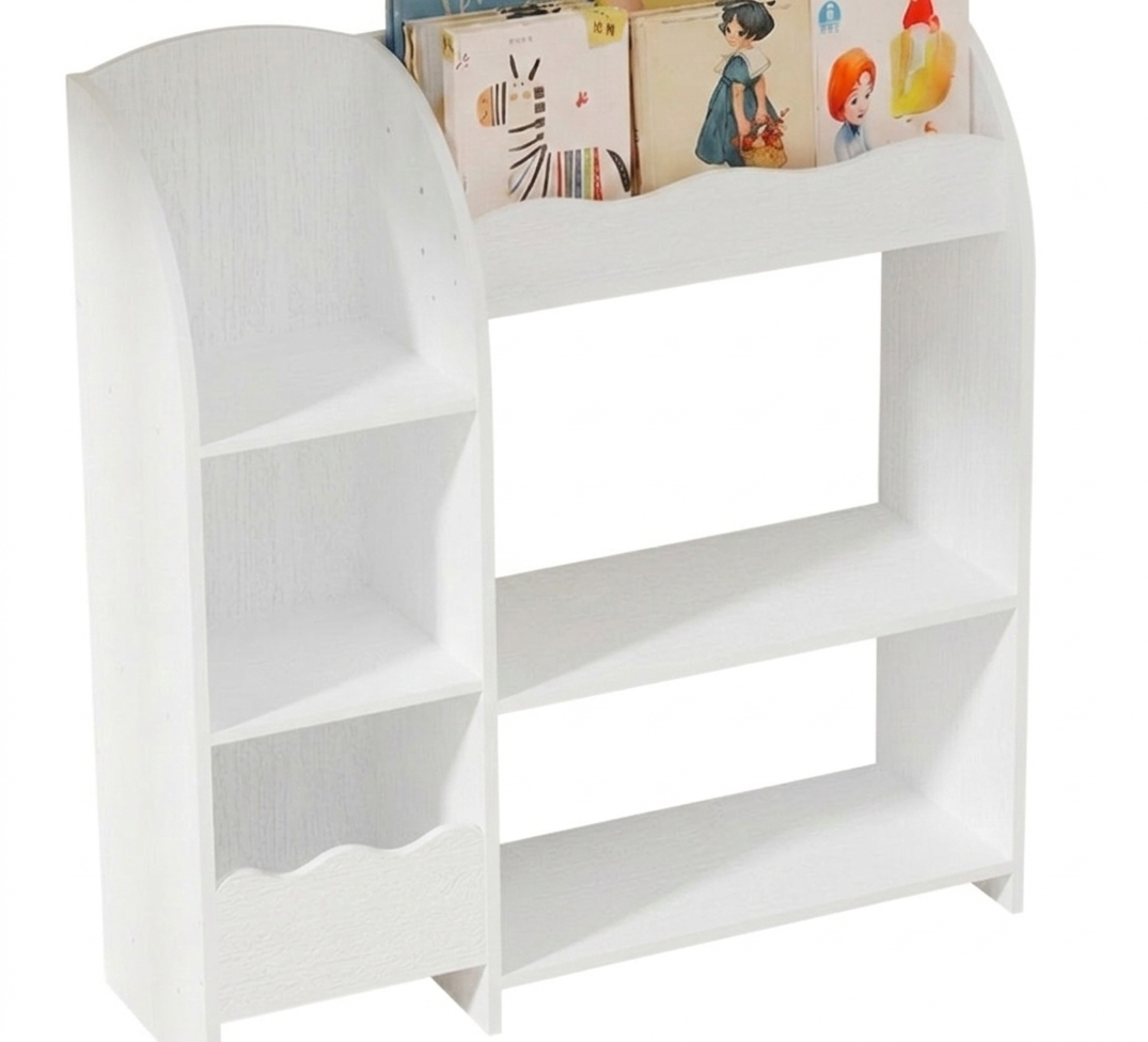 Regał na książki stojąca biblioteczka loft pojemny