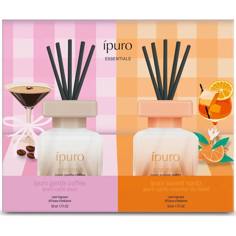 Diffusor 2er-Set Gentle coffee & Sunset spritz