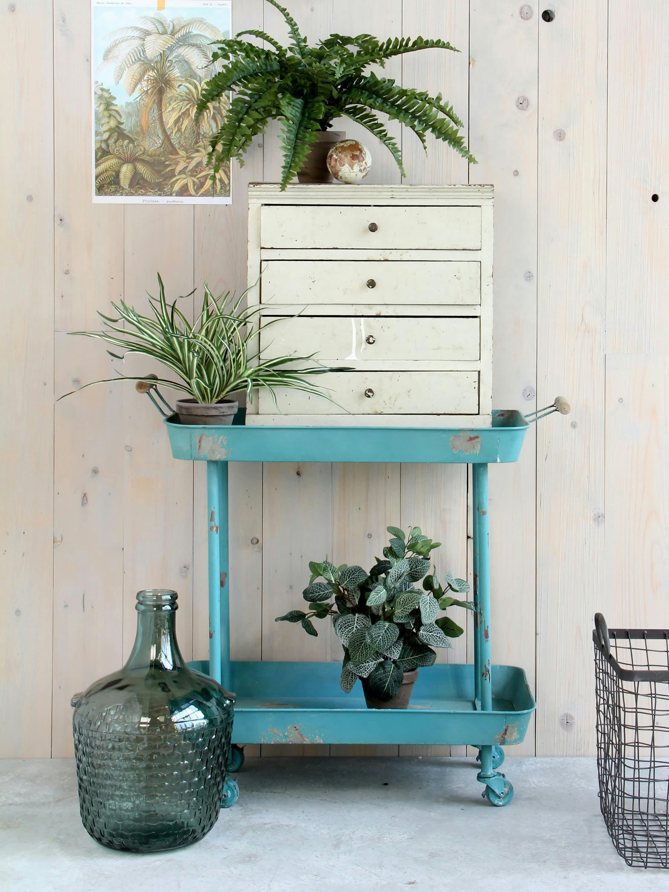 - Fougère artificielle en pot H35