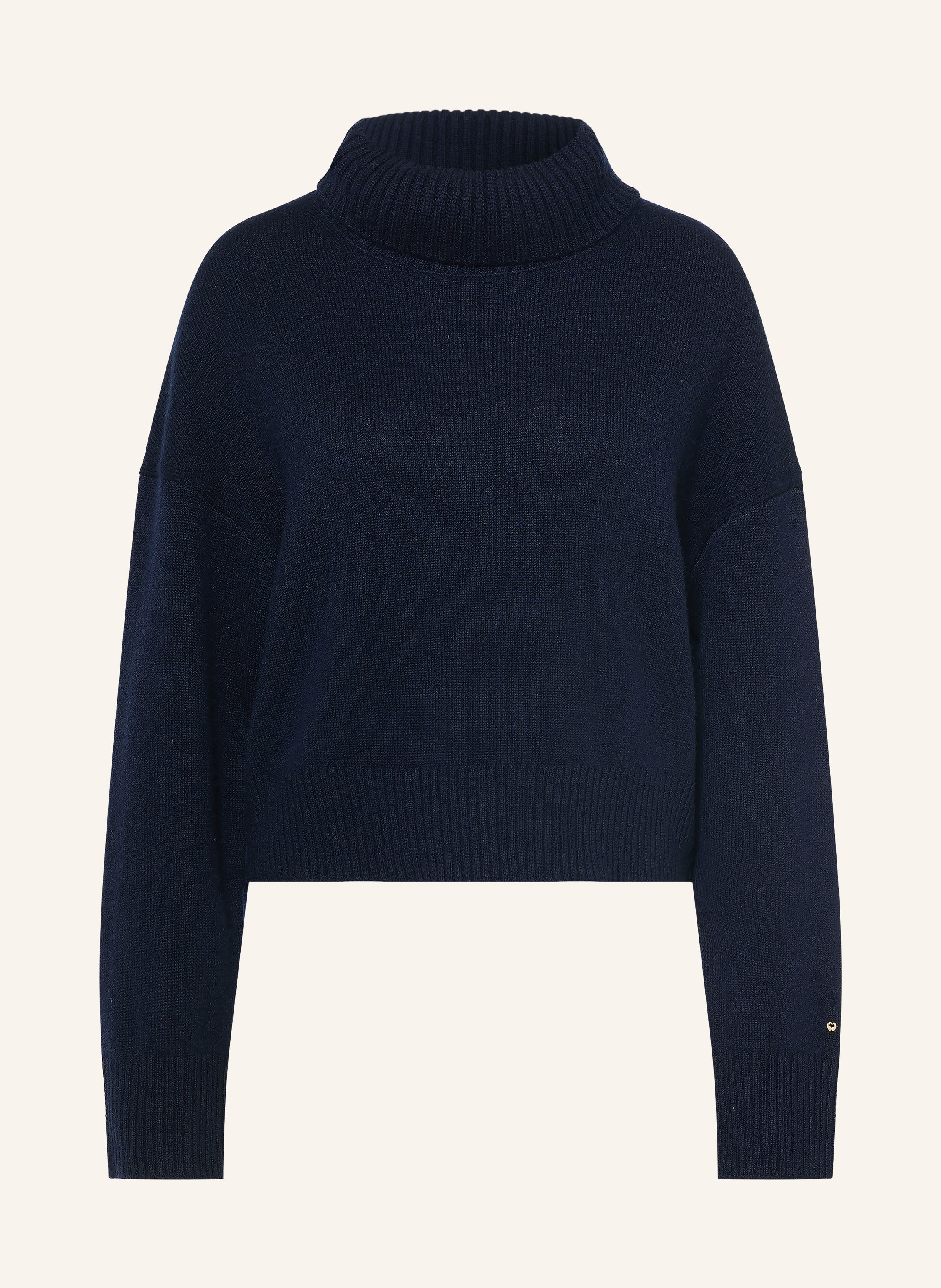 maje Rollkragenpullover mit Cashmere