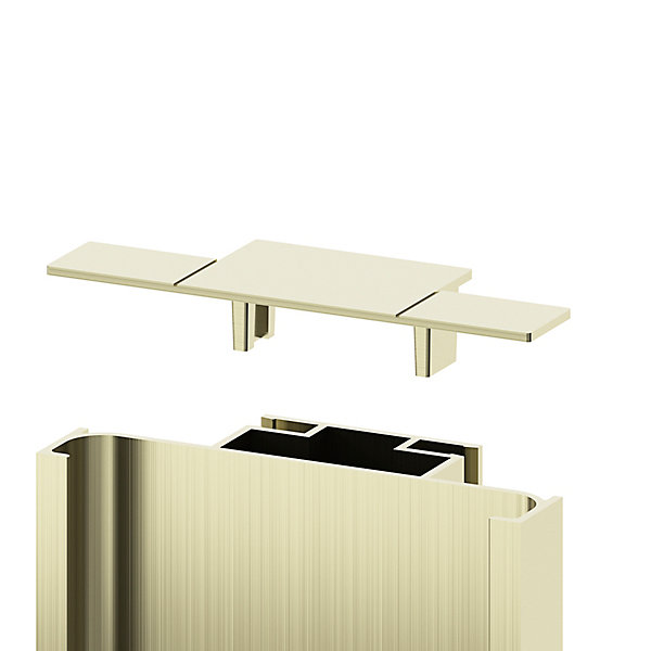 Embout de rail pour colonne laiton Caraway Innovo GoodHome vendu par 2