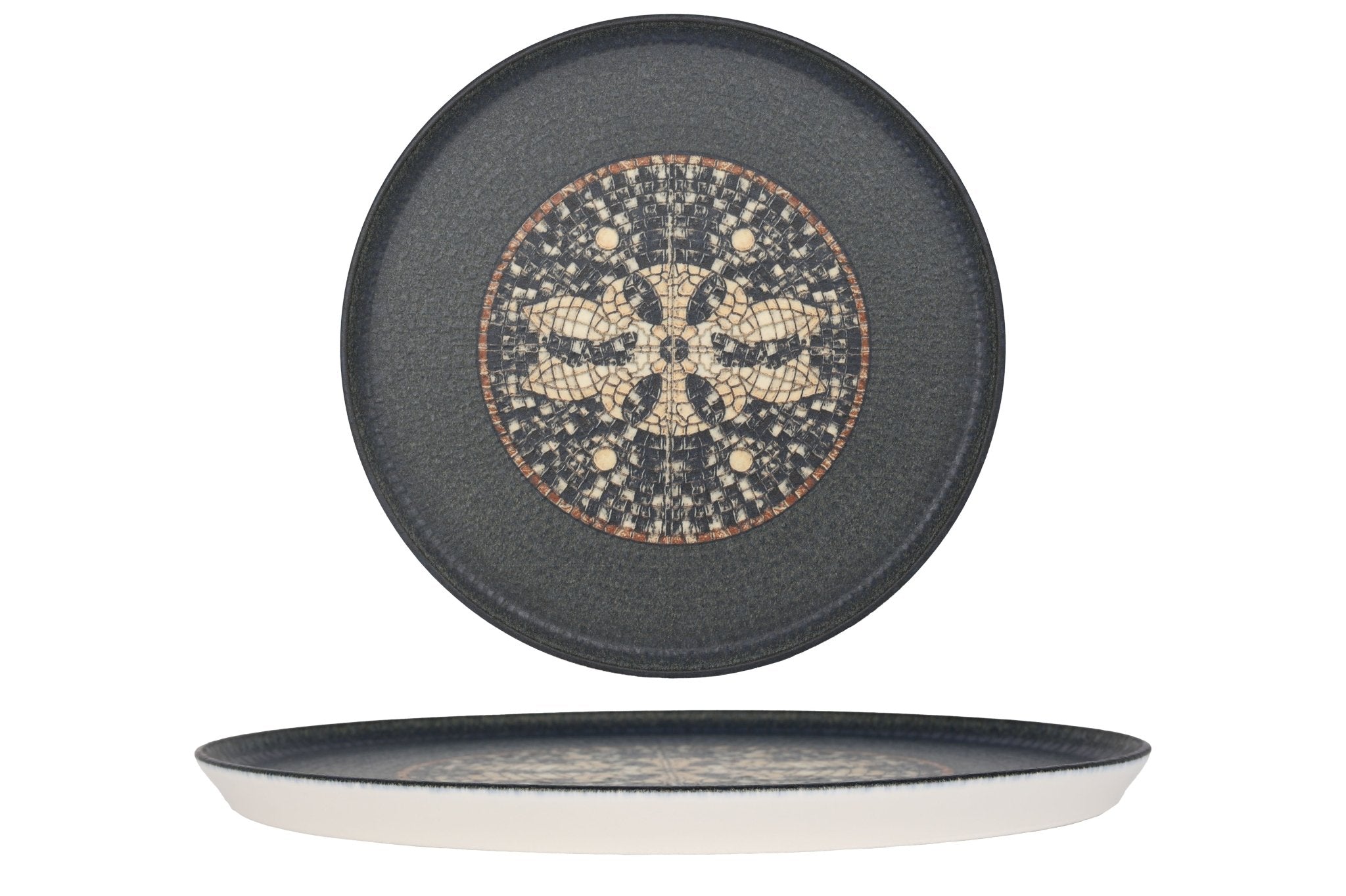 Bonna Dinerbord - Mesopotamia - Porselein - 28 cm - set van 6