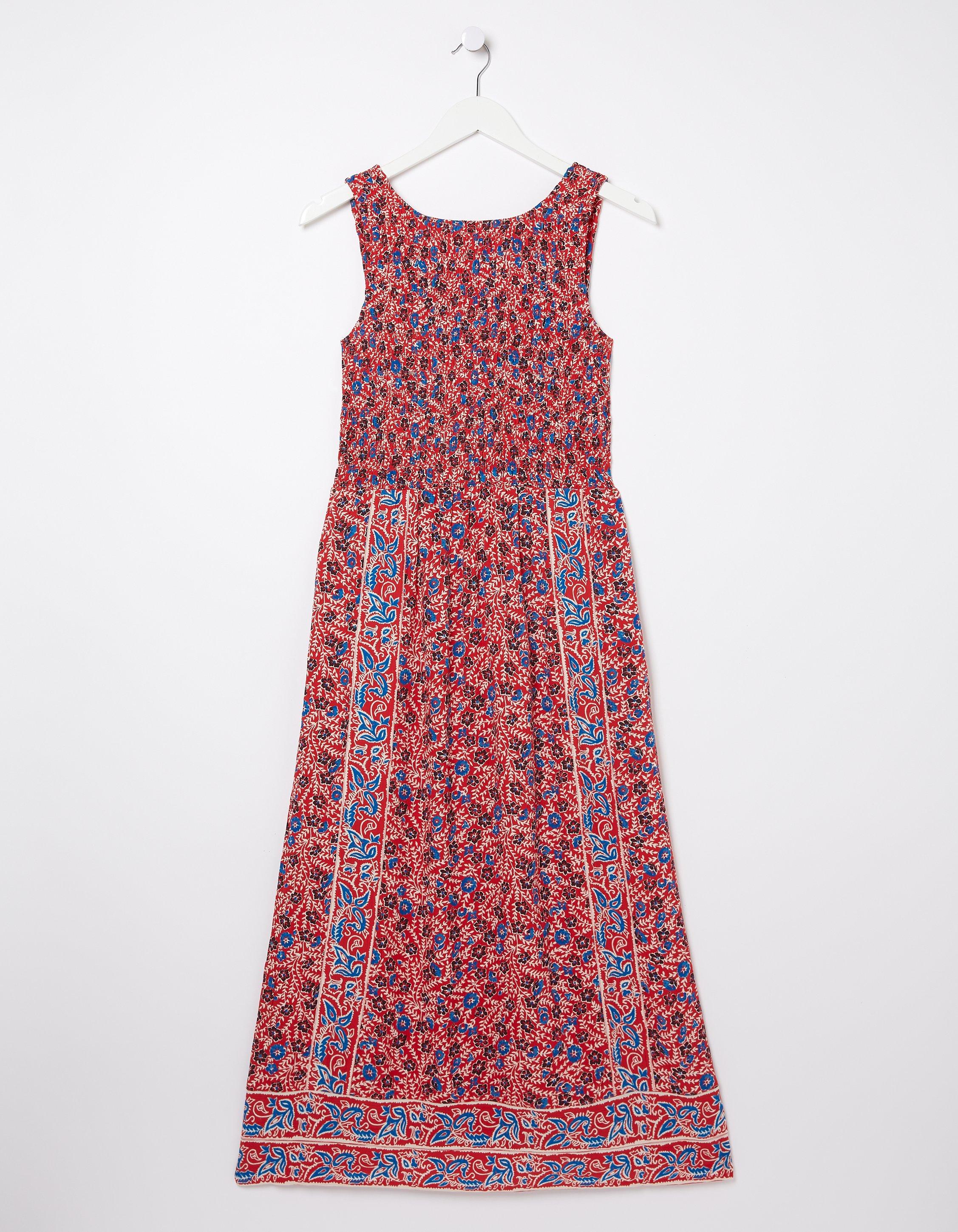 Anna Meadow Midi Dress