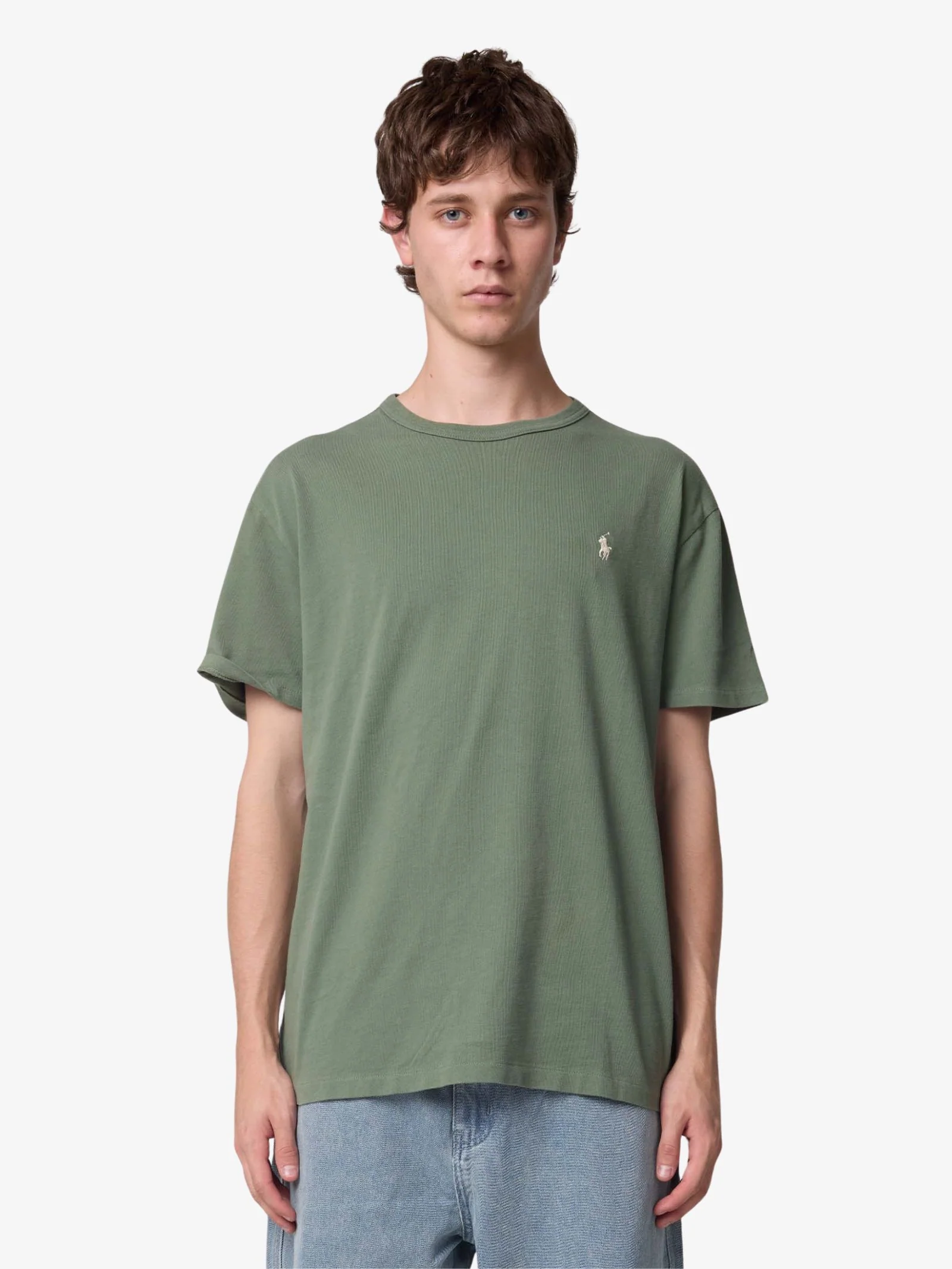 Classic Fit Jersey Crewneck T-Shirt