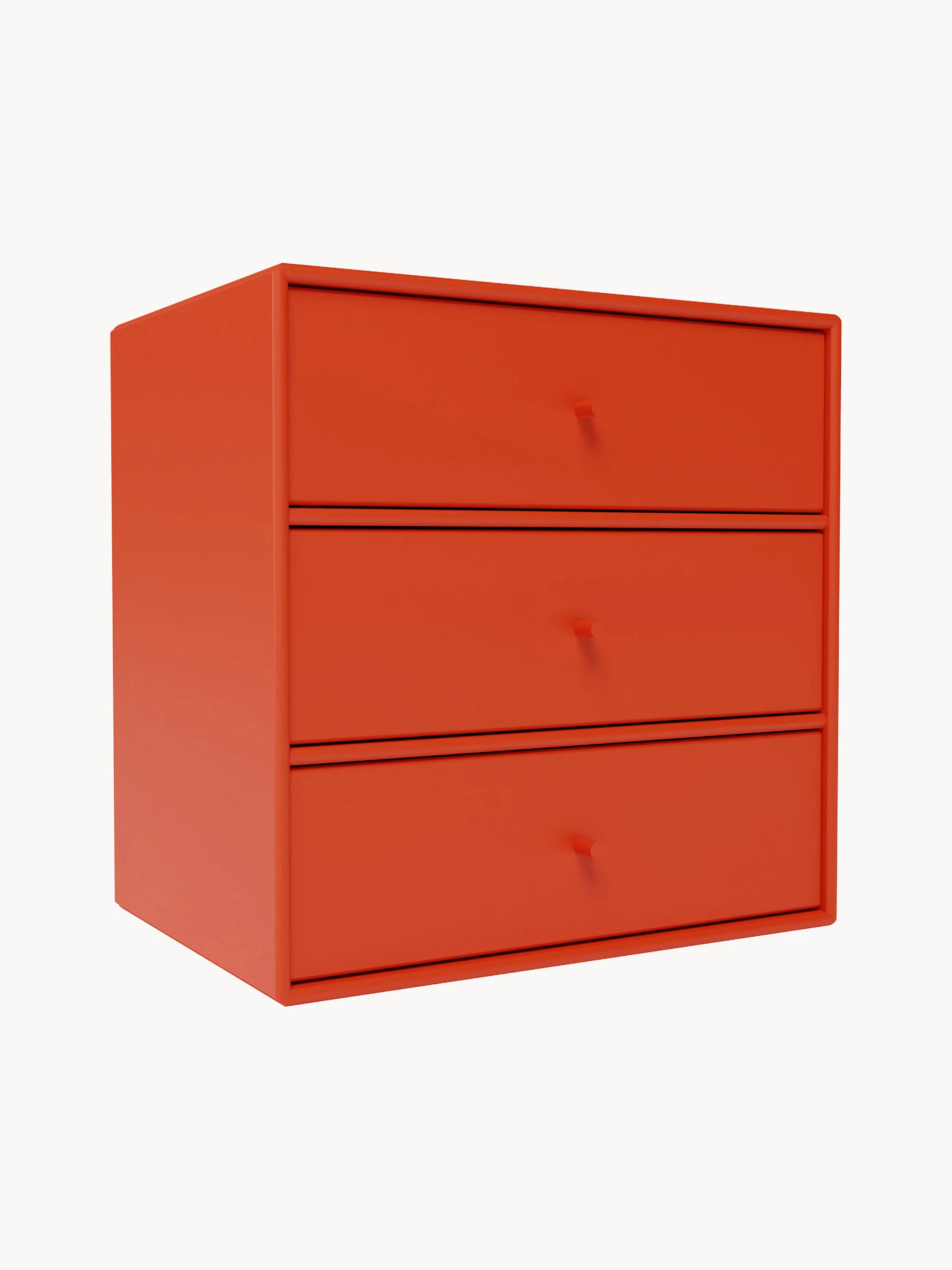 Regalelement Montana Mini 1007 mit Schubladen für modulares Regalsystem