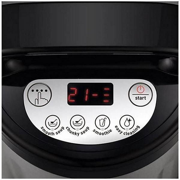 Blendeur chauffant 1.2 1000w noir/inox Moulinex LM542810 my daily soup