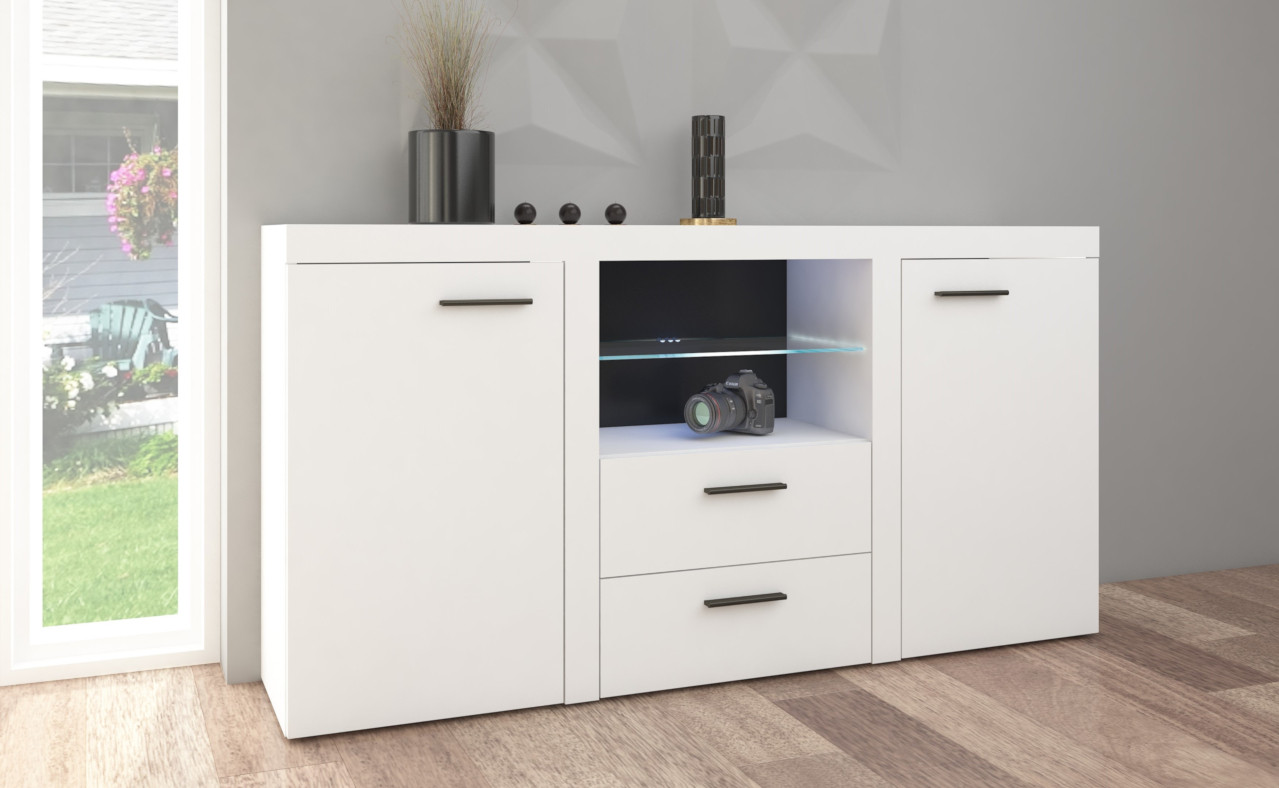 Komoda RODI 2D2SZ biały