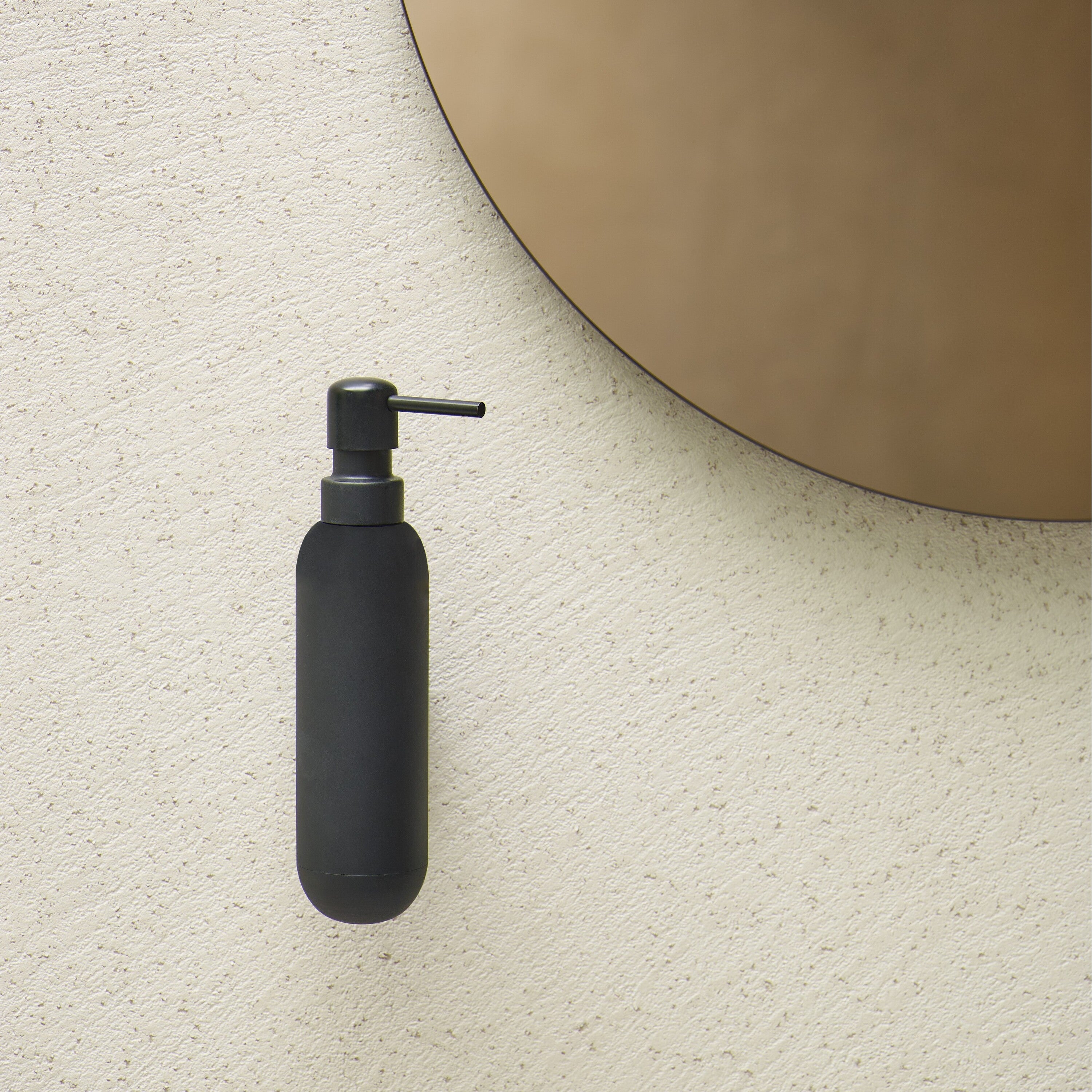 Aquanova Sten Zeepdispenser - Zwart