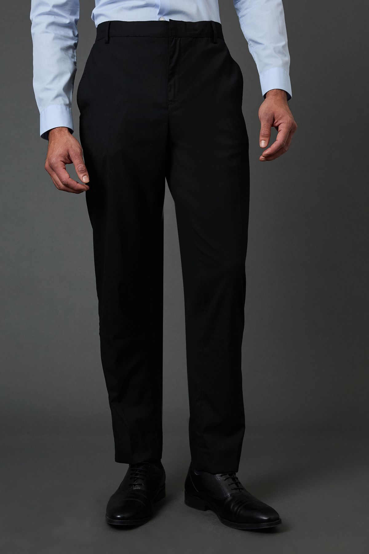 Burton Black Slim Fit Smart Trousers