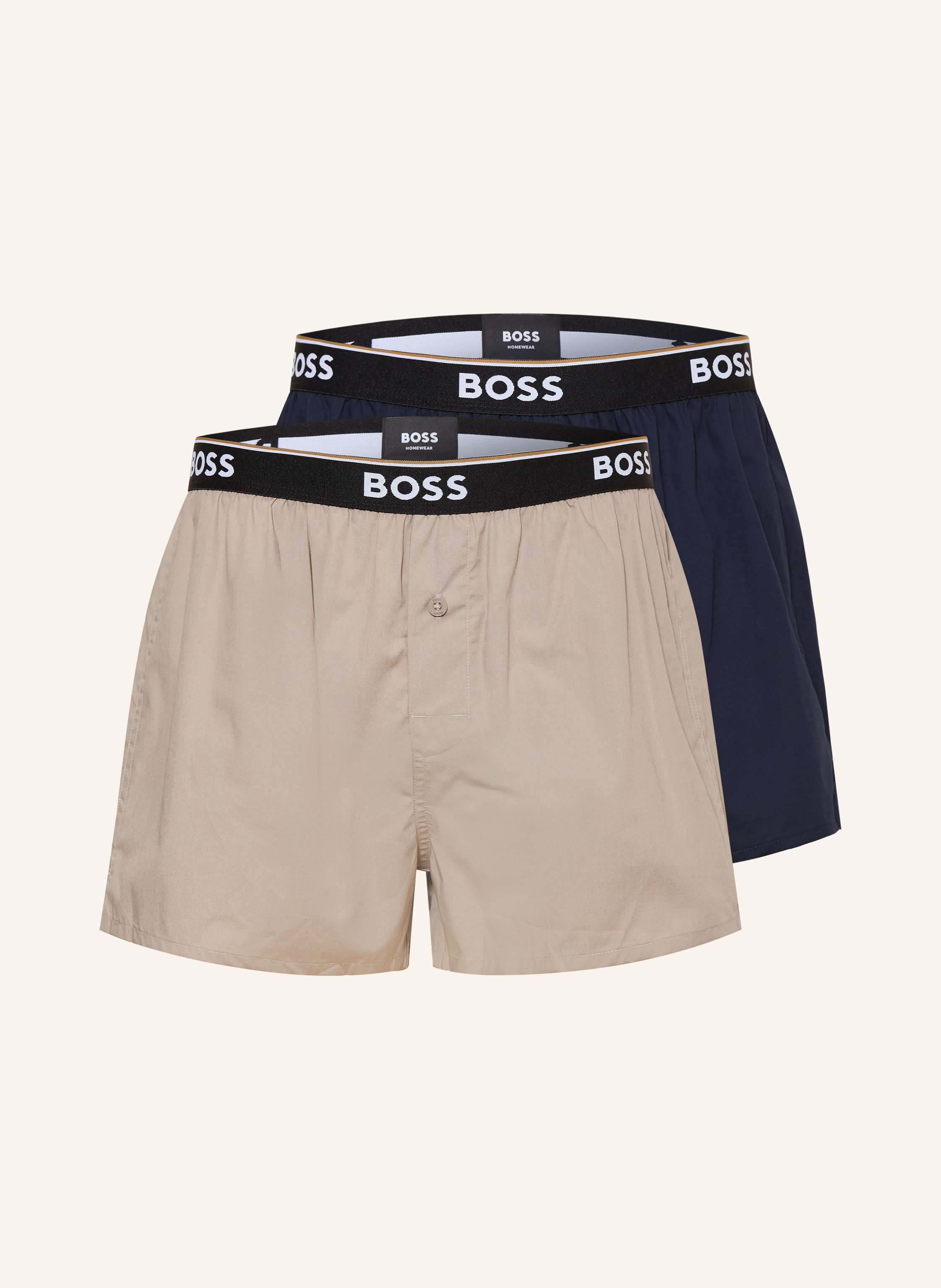 BOSS 2er-Pack Web-Boxershorts