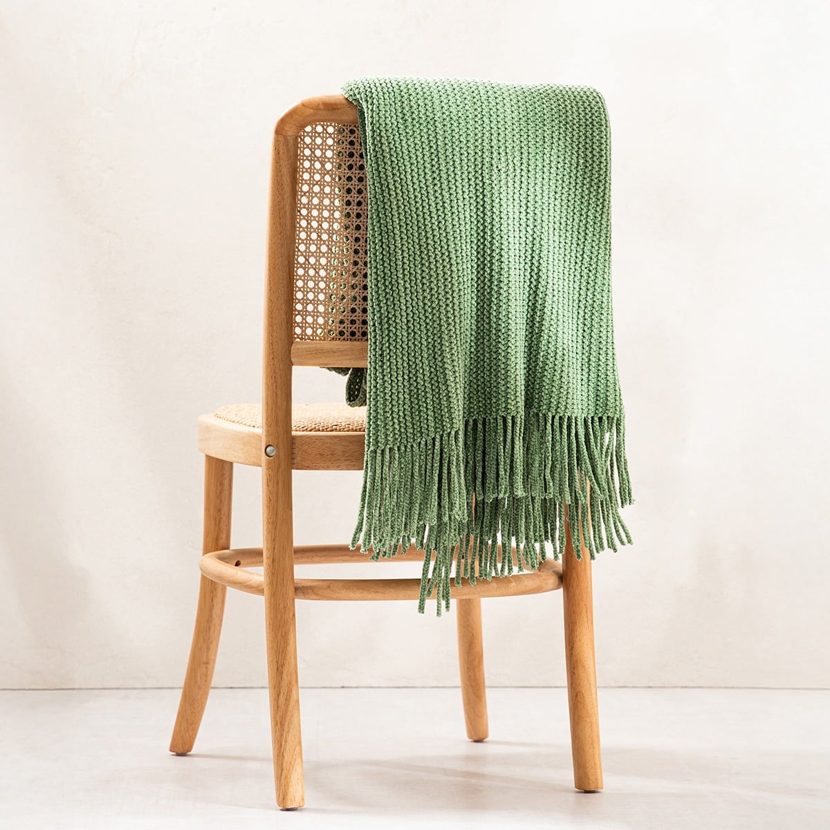 Koc CHENILLE szenilowy pistacjowy 130x170 cm