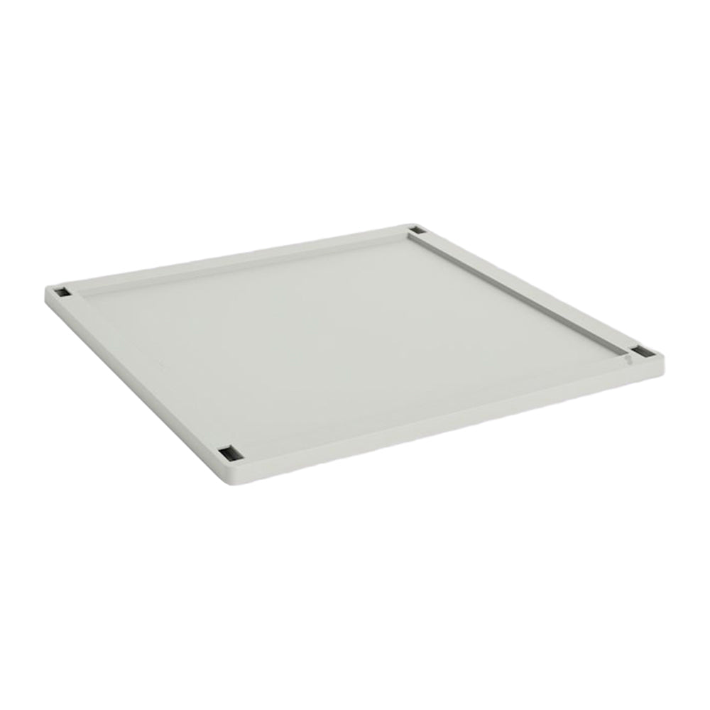 HAY Colour Crates Krat Deksel L - Vierkant - Grijs